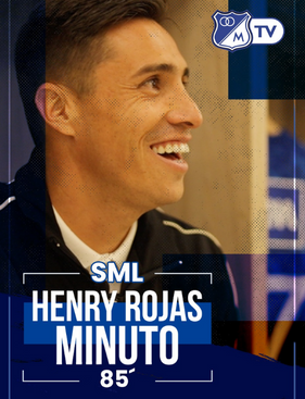 Hernry Rojas minuto 85