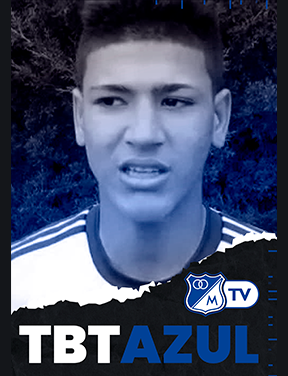TBT Azul – Jorge Carrascal, joven talento la fábrica azul.