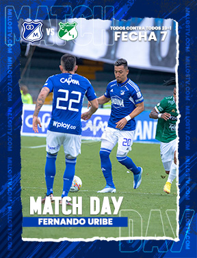 Match day – Fernando Uribe Vs. Cali