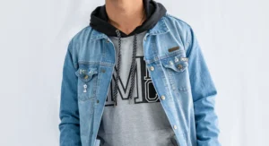 Chaqueta hombre índigo, MFC.| FOTO: www.tiendamillonarios.com
