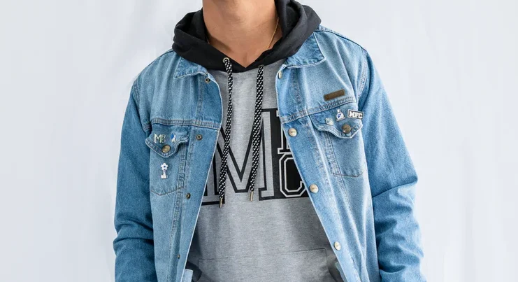 Chaqueta hombre índigo, MFC.| FOTO: www.tiendamillonarios.com