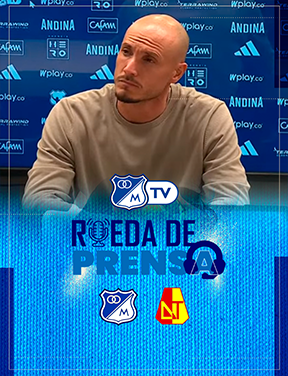 Rueda de prensa de Millonarios FC Vs. Tolima