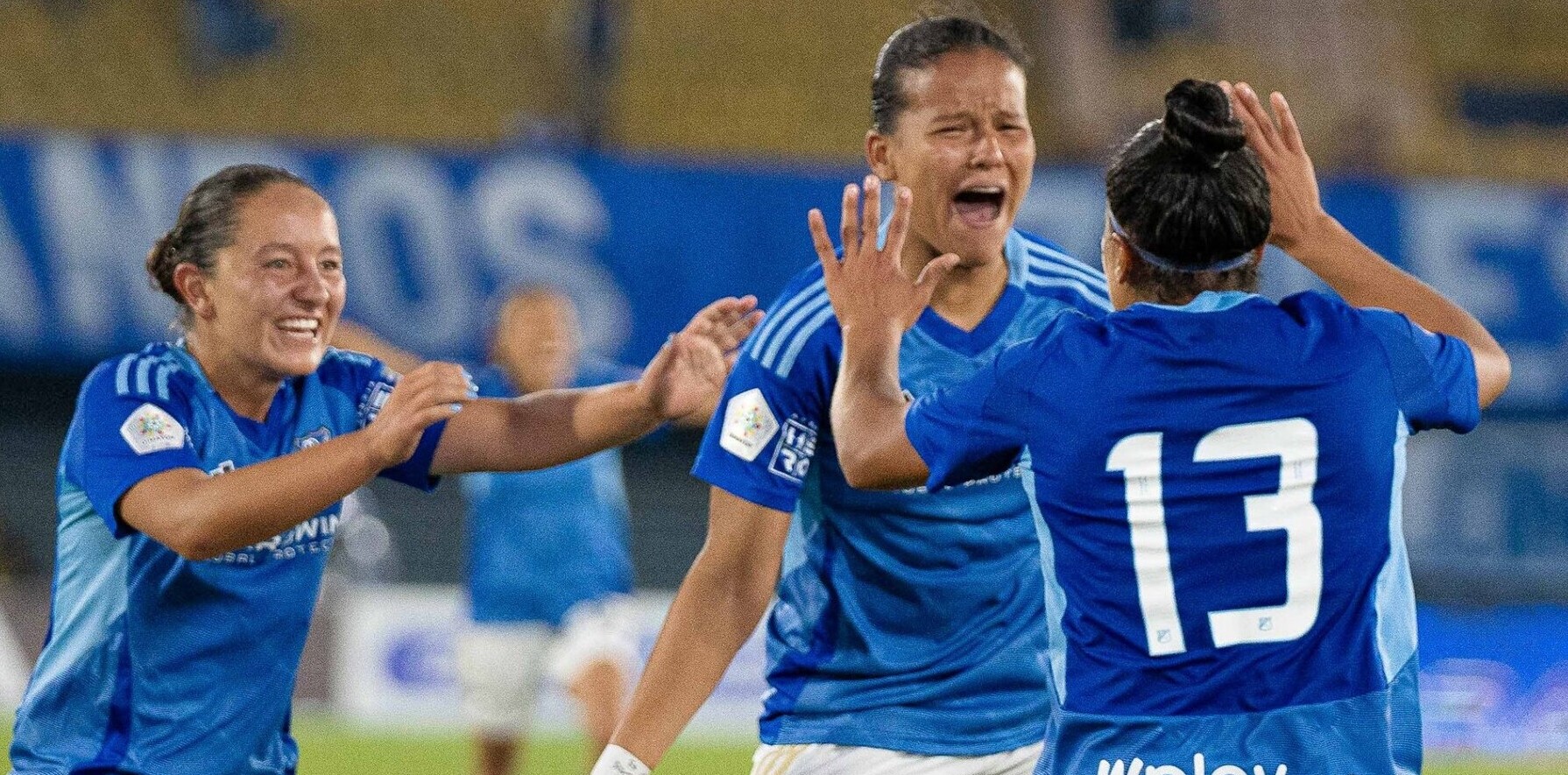Juana Ortegón, jugadora de Millonarios FC Femenino| FOTO: @MillosFCoficial.