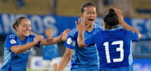 Juana Ortegón, jugadora de Millonarios FC| FOTO: @MillosFCoficial
