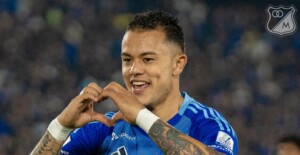 Leonardo Castro, jugador de Millonarios FC. | FOTO: @MillosFCoficial.