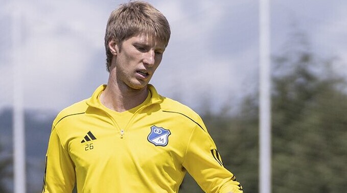 Andrés Llinás, jugador de Millonarios FC| FOTO: Millos TV.
