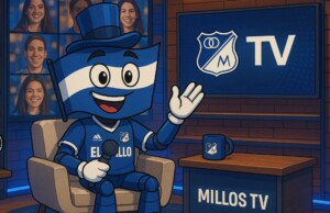 El Millo, reportero virtual de Millonarios FC| Foto: Millos TV.