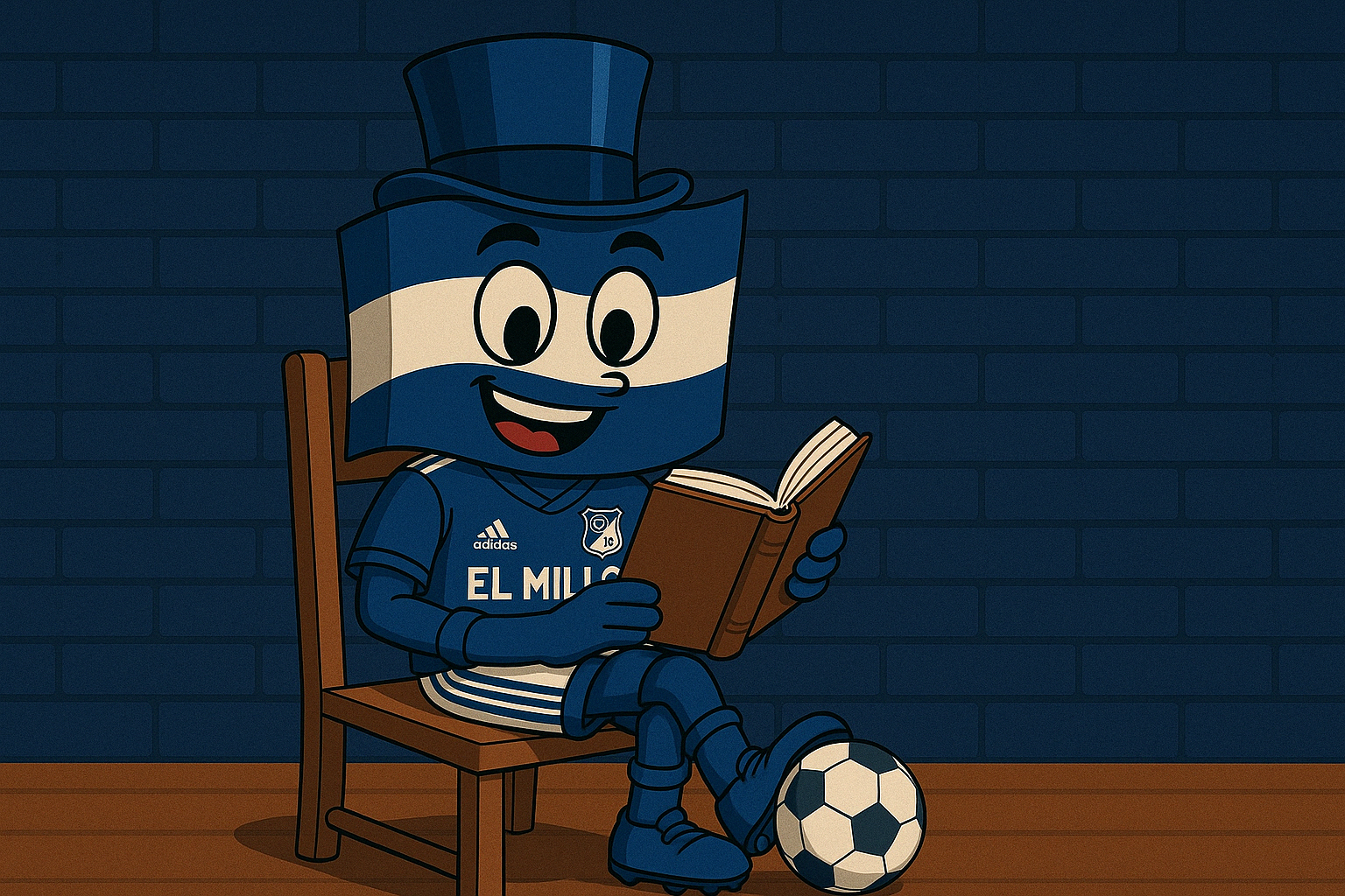 El Millo, reportero virtual de Millonarios FC| Foto: Millos TV.