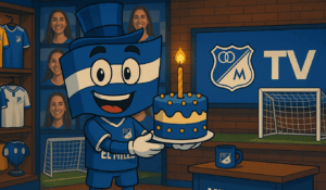 El Millo, reportero virtual de Millonarios FC| Foto: Millos TV.