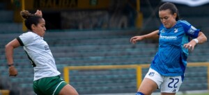 María José Torres, jugadora de Millonarios FC| FOTO: @MillosFCoficial