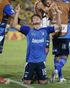 Daniel Ruíz, jugador de Millonarios FC| FOTO: @MillosFCoficial.