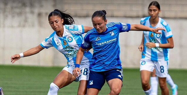 Angie Castañeda, jugadora de Millonarios FC| FOTO: @MillosFCoficial.