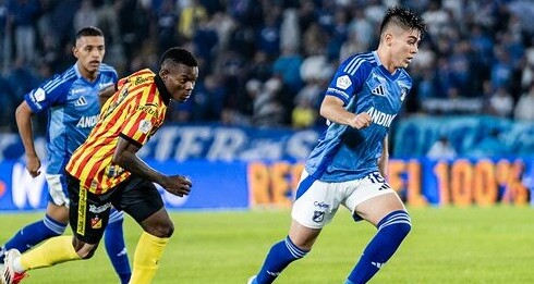 Daniel Ruíz, jugador de Millonarios FC| FOTO: @MillosFCoficial