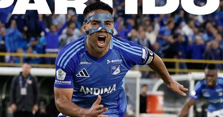 Radamel Falcao, jugador de Millonarios FC| FOTO: @MillosFCoficial