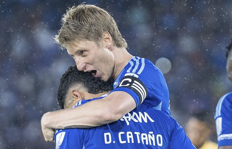 Andrés Llinás, jugador de Millonarios FC| FOTO: @MillosFCoficial