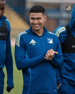 Stiven Vega, jugador de Millonarios FC| FOTO: @MillosFCoficial