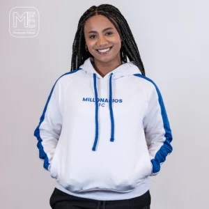 Hoodie para dama combinado. FOTO: www.tiendamillonarios.com.