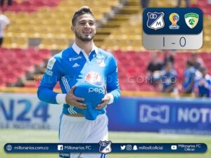 Jacobo Kouffaty, jugador de Millonarios FC| FOTO: @MillosFCoficial.