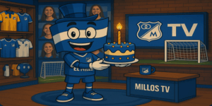 El Millo, reportero virtual de Millonarios FC| Foto: Millos TV.