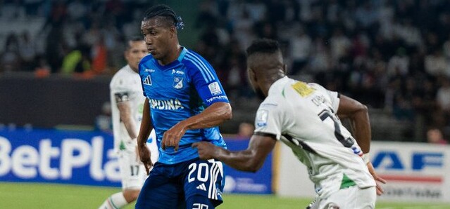 Danovis Banguero, jugador de Millonarios FC| FOTO: @MillosFCoficial.