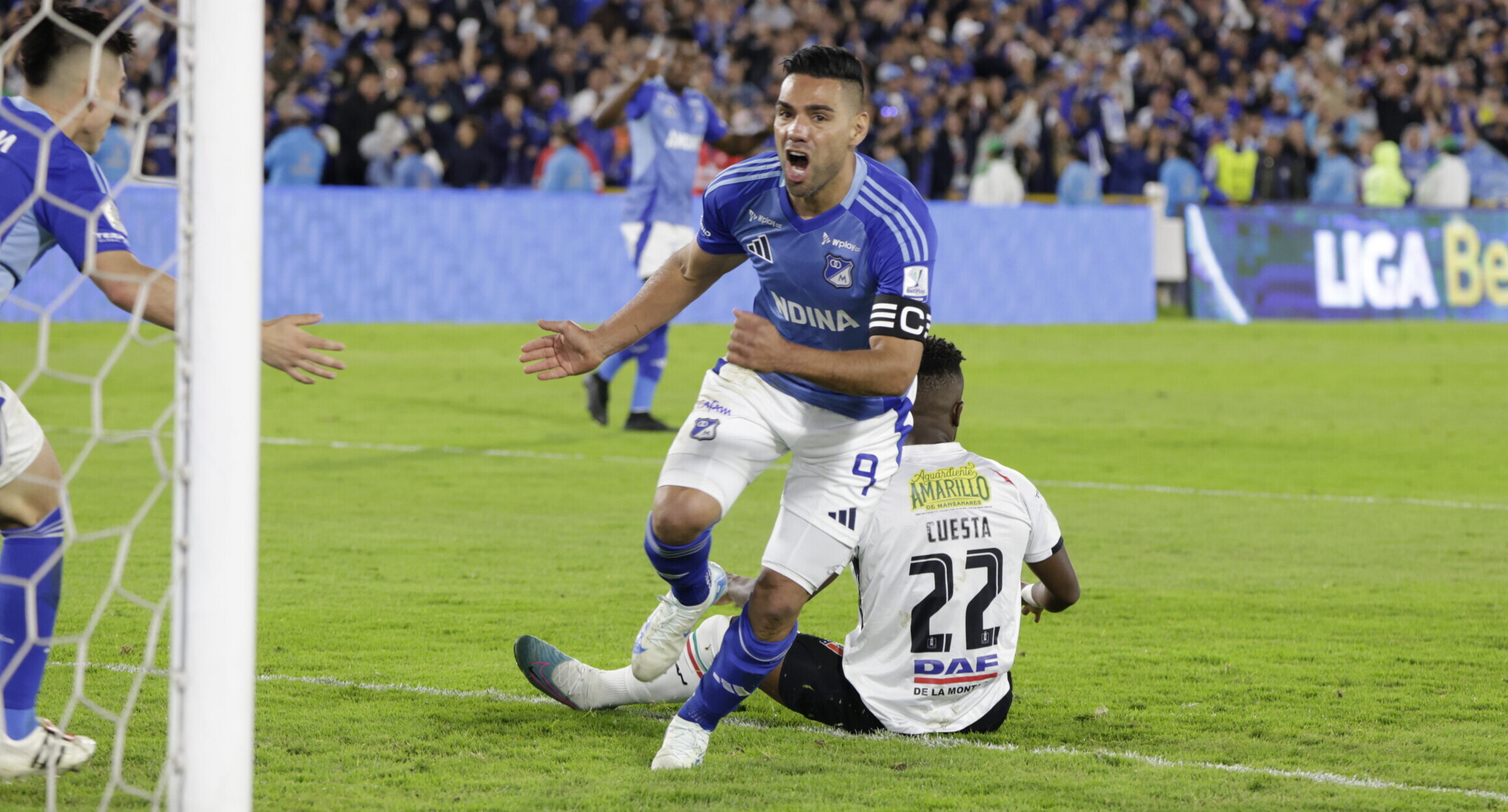 Radamel Falcao, jugador de Millonarios FC| FOTO: @MillosFCoficial